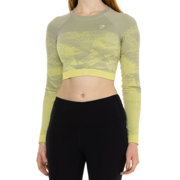 Tops - Gymshark- Adapt Ombre Crop Top